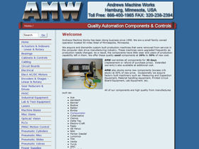 Andrews Machine Works home page.